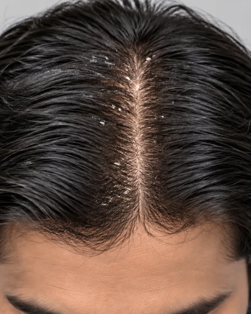 Anti-Dandruff Treatment (ADT), illustrative before example
