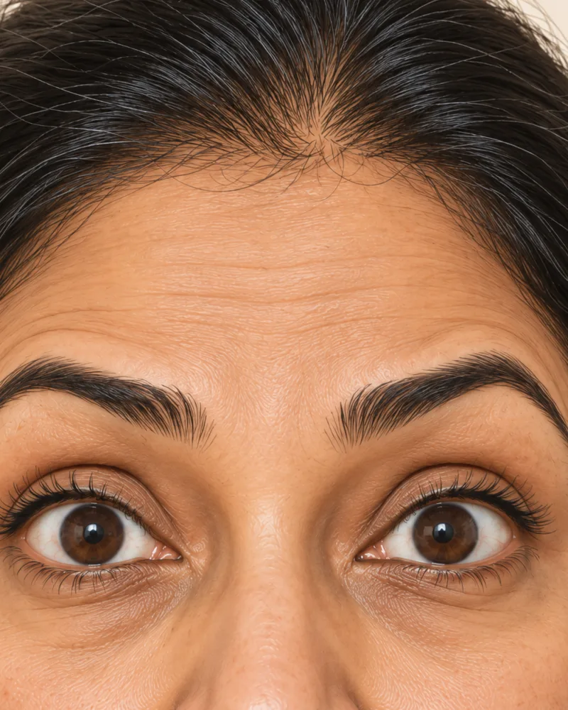 Botox (Botulinum Toxin), illustrative after example