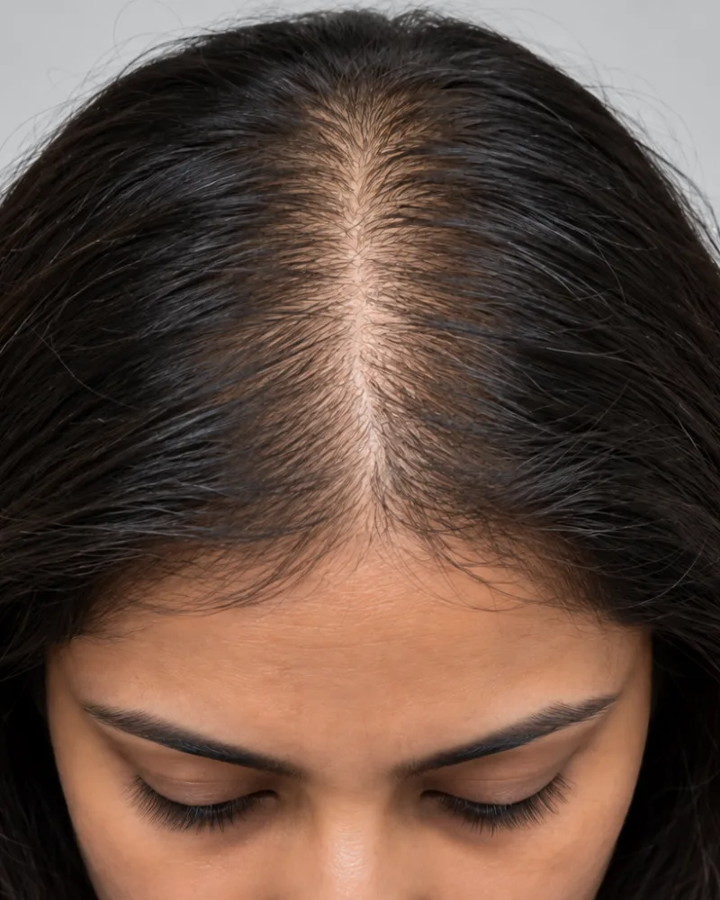 Hair Fillers, illustrative before example